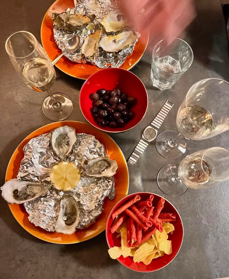 Oysters and watches